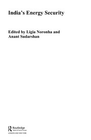 Front cover of India's energy security by Ligia Noronha