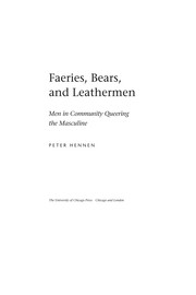 Cover of Faeries, Bears, and Leathermen by Peter Hennen