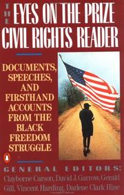 Front cover of Eyes on the prize : America's civil rights years by Toby Kleban Levine