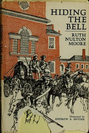 Cover of Hiding the bell by Ruth Nulton Moore