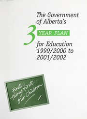 Cover of First things first-- our children by Alberta. Alberta Education.