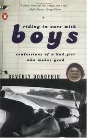 Front cover of Riding in Cars with Boys by Beverly Donofrio