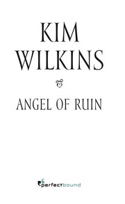 Cover of Angel of ruin by Kim Wilkins