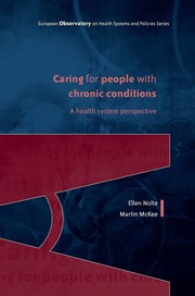 Front cover of Caring for people with chronic conditions by Ellen Nolte