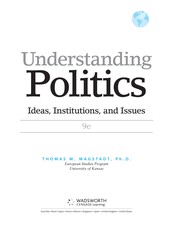 Cover of Understanding politics by Thomas M. Magstadt