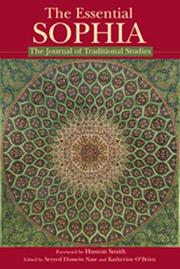 Front cover of The essential Sophia by Seyyed Hossein Nasr