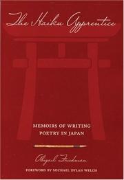 Cover of The Haiku Apprentice by Abigail Friedman