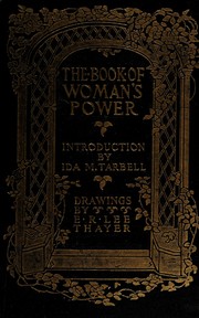 Front cover of The Book of woman's power by Ida M. Tarbell