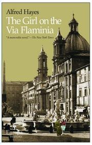 Cover of The girl on the Via Flaminia by Alfred Hayes