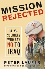 Cover of Mission rejected by Peter Laufer