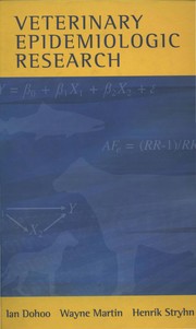 Cover of Veterinary epidemiologic research by Unknown