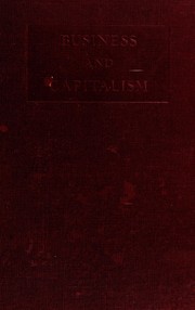 Cover of Business and capitalism by Norman Scott Brien Gras