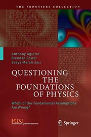 Cover of Questioning the Foundations of Physics by Anthony Aguirre