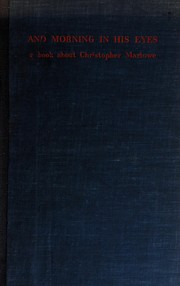 Front cover of And morning in his eyes by Philip Henderson