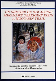 Front cover of Un sentier de mocassins by Dorothée Banville-Cormier