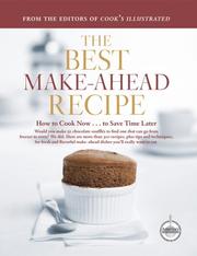 Front cover of The best make-ahead recipe by Daniel Van Ackere