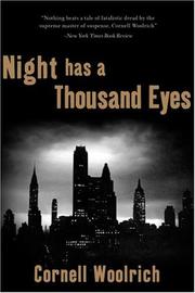 Front cover of Night has a Thousand Eyes by Cornell Woolrich
