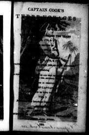 Front cover of Captain Cook's three voyages to the Pacific Ocean by James Cook