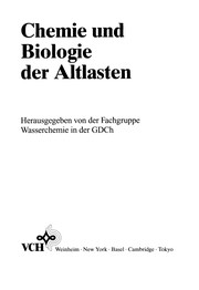 Front cover of Chemie und Biologie der Altlasten by Wiley online library