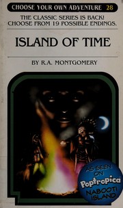 Front cover of The Island of Time by R. A. Montgomery