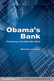 Cover of Obama's bank by Michael Likosky