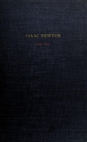 Front cover of Isaac Newton, 1642-1727 by J. W. N. Sullivan
