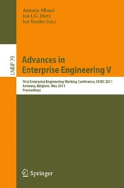 Cover of Advances in Enterprise Engineering V by Antonia Albani
