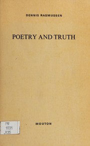 Front cover of Poetry and truth by Dennis Rasmussen
