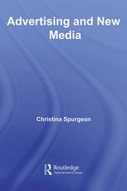 Front cover of Advertising and new media by Christina Spurgeon