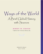 Cover of Ways of the World by Robert W. Strayer