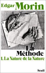 Front cover of La Nature de la nature by Edgar Morin