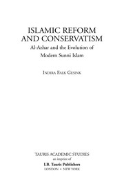 Front cover of Islamic reform and conservatism by Indira Falk Gesink
