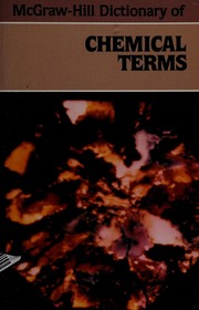 Cover of McGraw-Hill dictionary of chemical terms by Sybil P. Parker