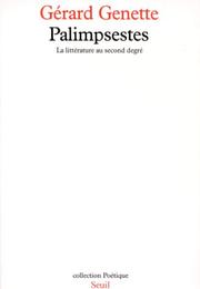 Cover of Palimpsestes by Gérard Genette