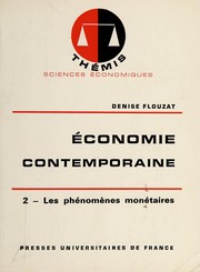 Cover of Économie contemporaine by Denise Flouzat
