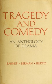 Cover of Tragedy and comedy by Sylvan Barnet
