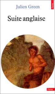 Cover of Suite anglaise by Julien Green