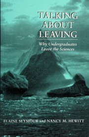 Front cover of Talking about leaving by Elaine Seymour