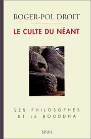 Cover of Le culte du néant by Roger-Pol Droit