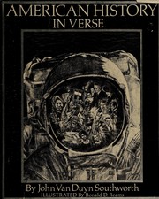 Front cover of American history in verse by John Van Duyn Southworth