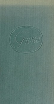 Cover of Le bonheur fou by Jean Giono