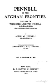 Front cover of Pennell of the Afghan frontier by Alice M. Pennell