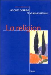 Front cover of La religion by Séminaire de Capri (1994)