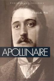 Cover of Apollinaire by Pascal Pia