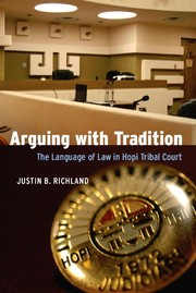 Cover of Arguing with Tradition by Justin B. Richland