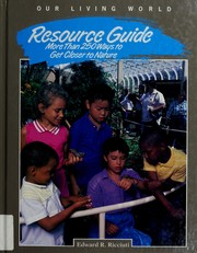 Cover of Resource guide by Edward R. Ricciuti