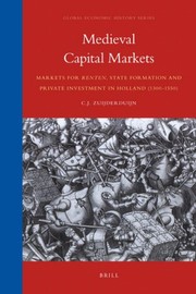 Front cover of Medieval capital markets by C. J. Zuijderduijn