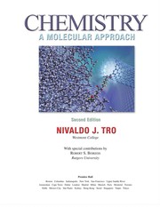 Front cover of Chemistry, A Molecular Approach by Nivaldo J. Tro
