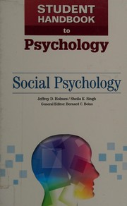 Front cover of Student handbook to psychology by Bernard Beins