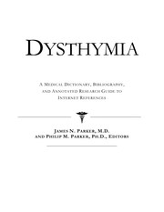 Cover of Dysthymia by James N. Parker